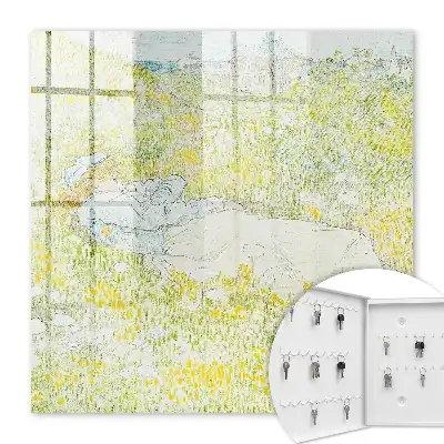 Key box for home Idyllic rest among the flowers