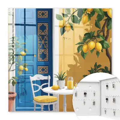 Key cabinet Summer garden without commas