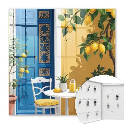 Key cabinet Summer garden without commas