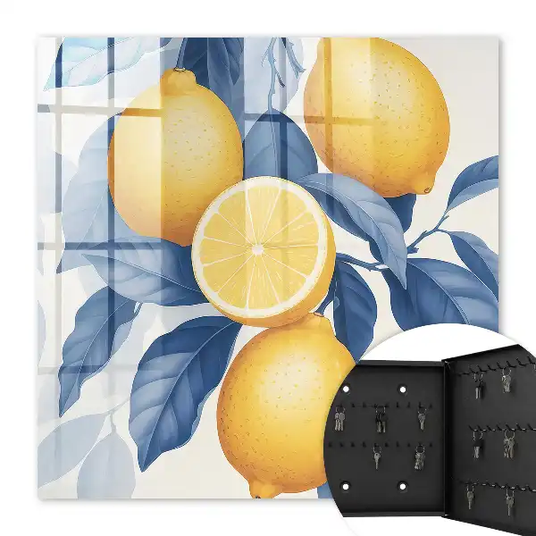 Wall mounted key box Lemon charm fresh style