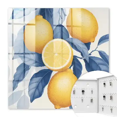 Wall mounted key box Lemon charm fresh style