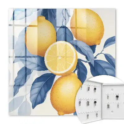 Wall mounted key box Lemon charm fresh style