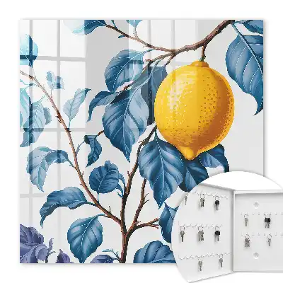 Key box for home Lemon leaves full of details