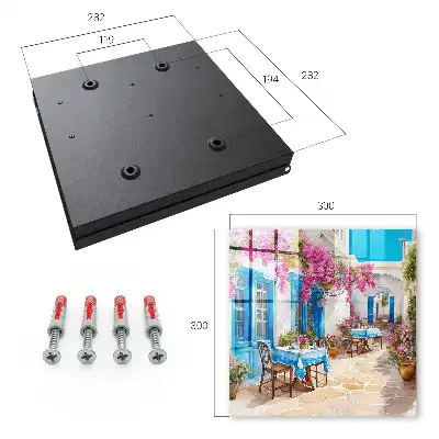 Wall mounted key cabinet Flower Alley Heaven