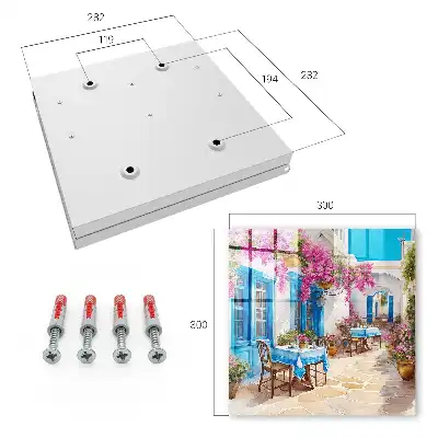Wall mounted key cabinet Flower Alley Heaven