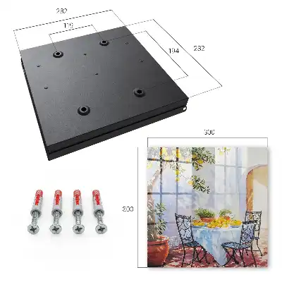 Key box for home Lemon garden table garden