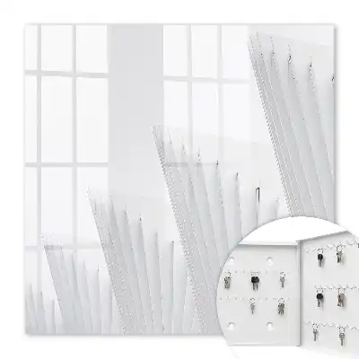 Wall mounted key cabinet Abstract architecture of minimalist composition