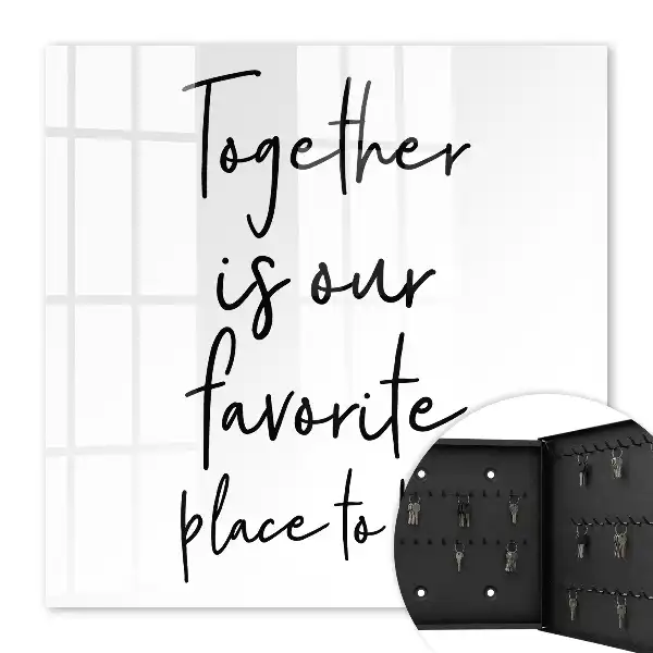 Key box for home Together is our favorite place to