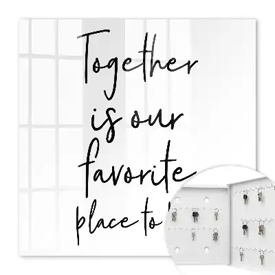 Key box for home Together is our favorite place to