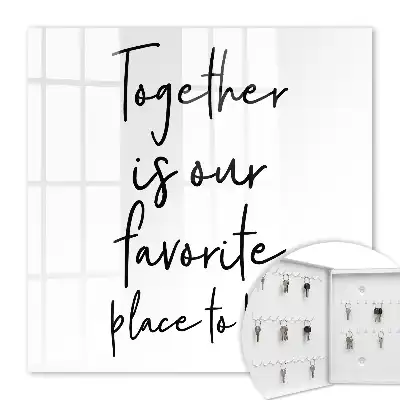 Key box for home Together is our favorite place to