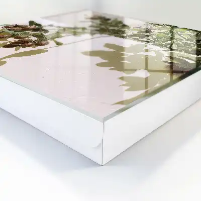 Decorative key box Olive branch in the light background