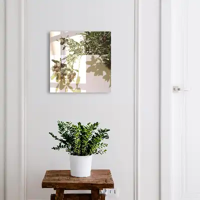 Decorative key box Olive branch in the light background