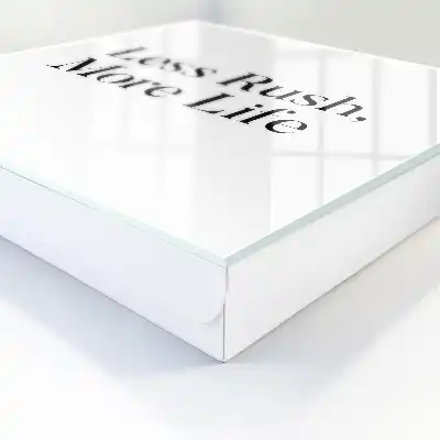 Key box for home Less rush, more life motivating thoughts