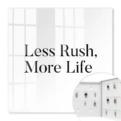 Key box for home Less rush, more life motivating thoughts