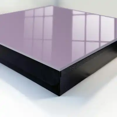 Wall mounted key cabinet Lilac purple minimalism elegance