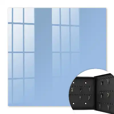 Decorative key box Baby blue minimalist style