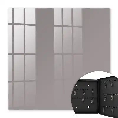 Wall mounted key box Ash gray elegance peace