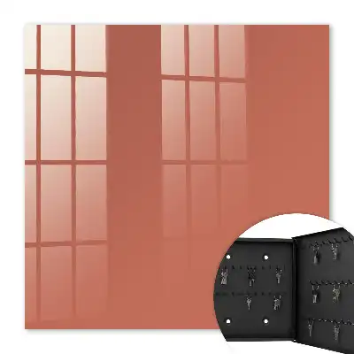 Key box for home Brick color warm bold