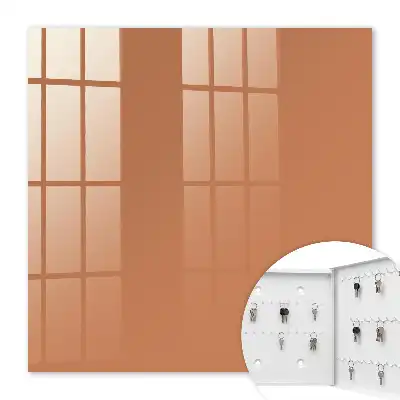 Decorative key box Dull orange warm energetic