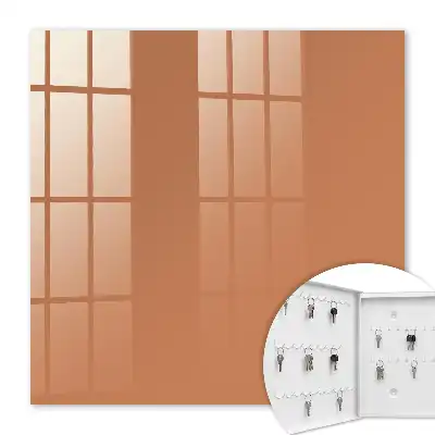 Decorative key box Dull orange warm energetic