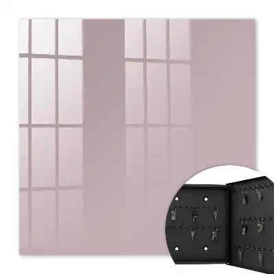 Key cabinet Pastel lilac delicate minimalist