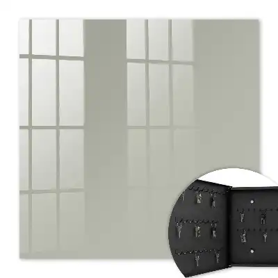 Decorative key box Neutral gray subtlety calm