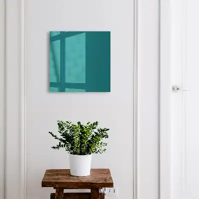 Wall mounted key box Dark turquoise elegance modernity
