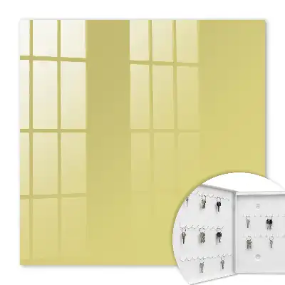 Key box for home Light mustard for minimalists