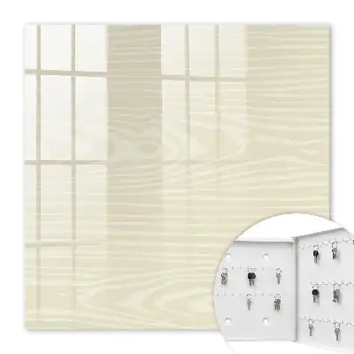 Key cabinet Wooden structure neutral palette