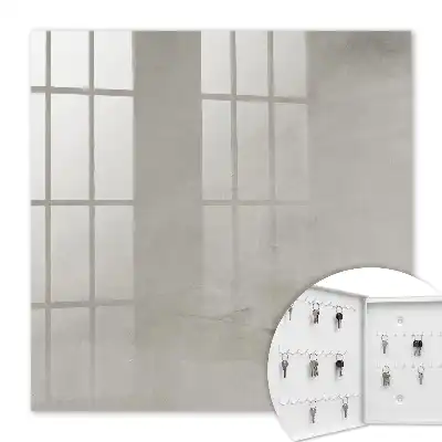 Key box for home Gray texture with a minimalist look