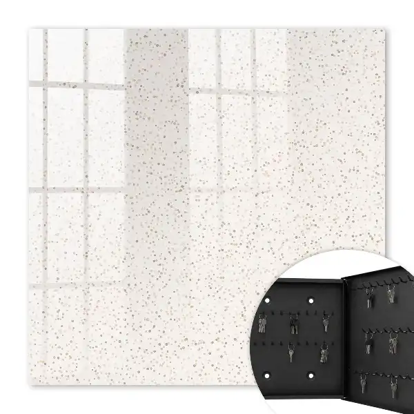 Key cabinet Dotted pattern elegance