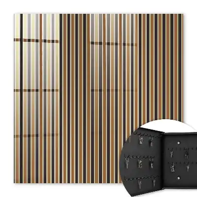 Key box for home Minimalist light stripes in the background