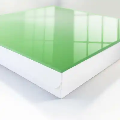 Decorative key box Green harmony calming composition