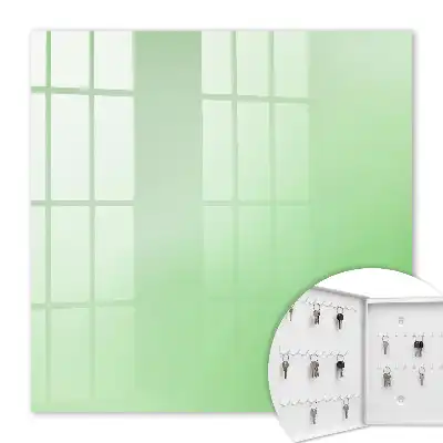 Decorative key box Green harmony calming composition