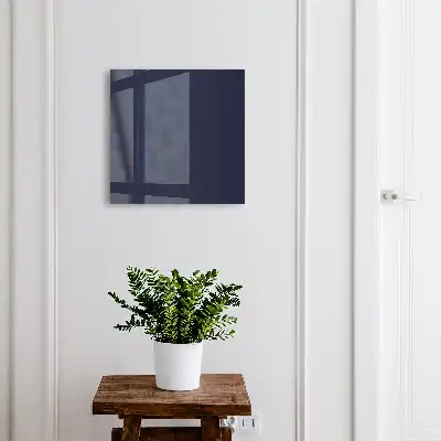 Wall mounted key box Dark navy blue modern elegant