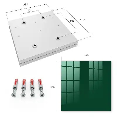 Key box for home Bottle green, juicy colors