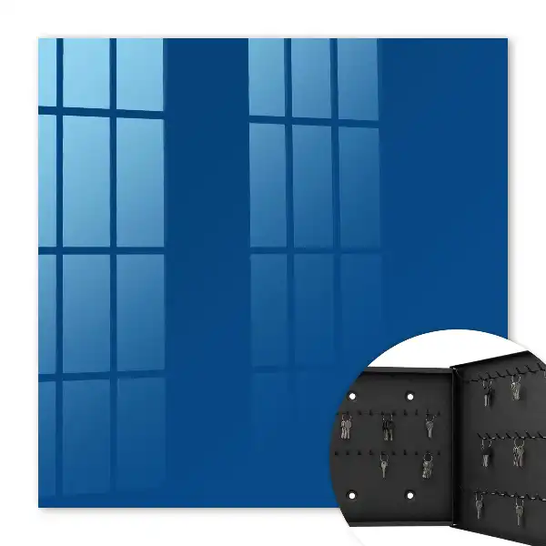 Decorative key box Dark blue of modern interiors