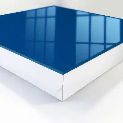 Decorative key box Dark blue of modern interiors