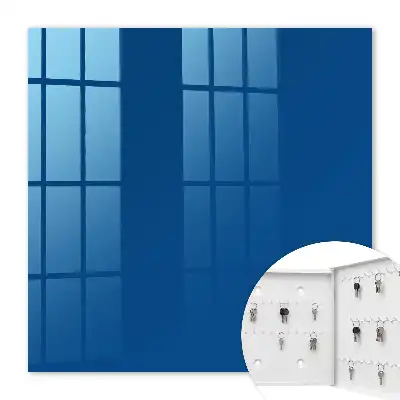 Decorative key box Dark blue of modern interiors