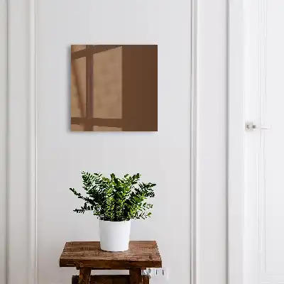 Wall mounted key box Chestnut brown harmony simplicity