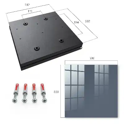 Decorative key box Cool gray elegant design
