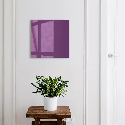 Wall mounted key cabinet Strong purple minimalist modern