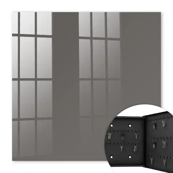Wall mounted key box Dark gray
