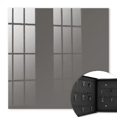 Wall mounted key box Dark gray