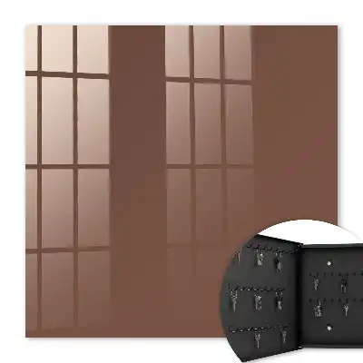 Decorative key box Brown color full of elegance