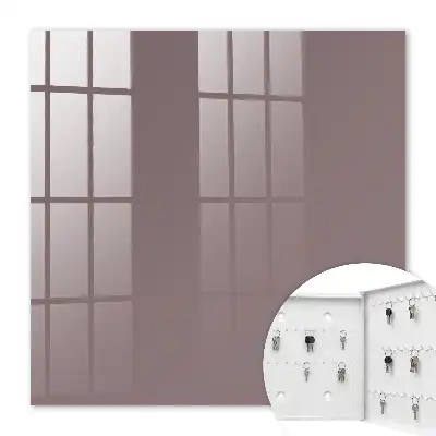 Key cabinet Ash brown interior coziness