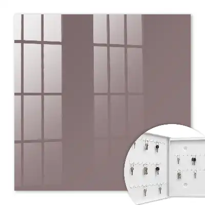 Key cabinet Ash brown interior coziness