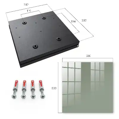 Wall mounted key cabinet Sage elegance harmony