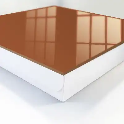 Key box for home Dark orange brown motif