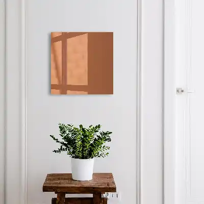 Key box for home Dark orange brown motif